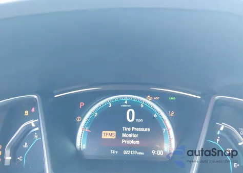 2018 Honda Civic Touring из США, поврежденный, VIN 2HGFC1F9XJH640762